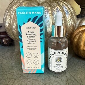 FABLE & MANE Amla Soothing Serum for Scalp or Dry Ends New in Box 1.8oz